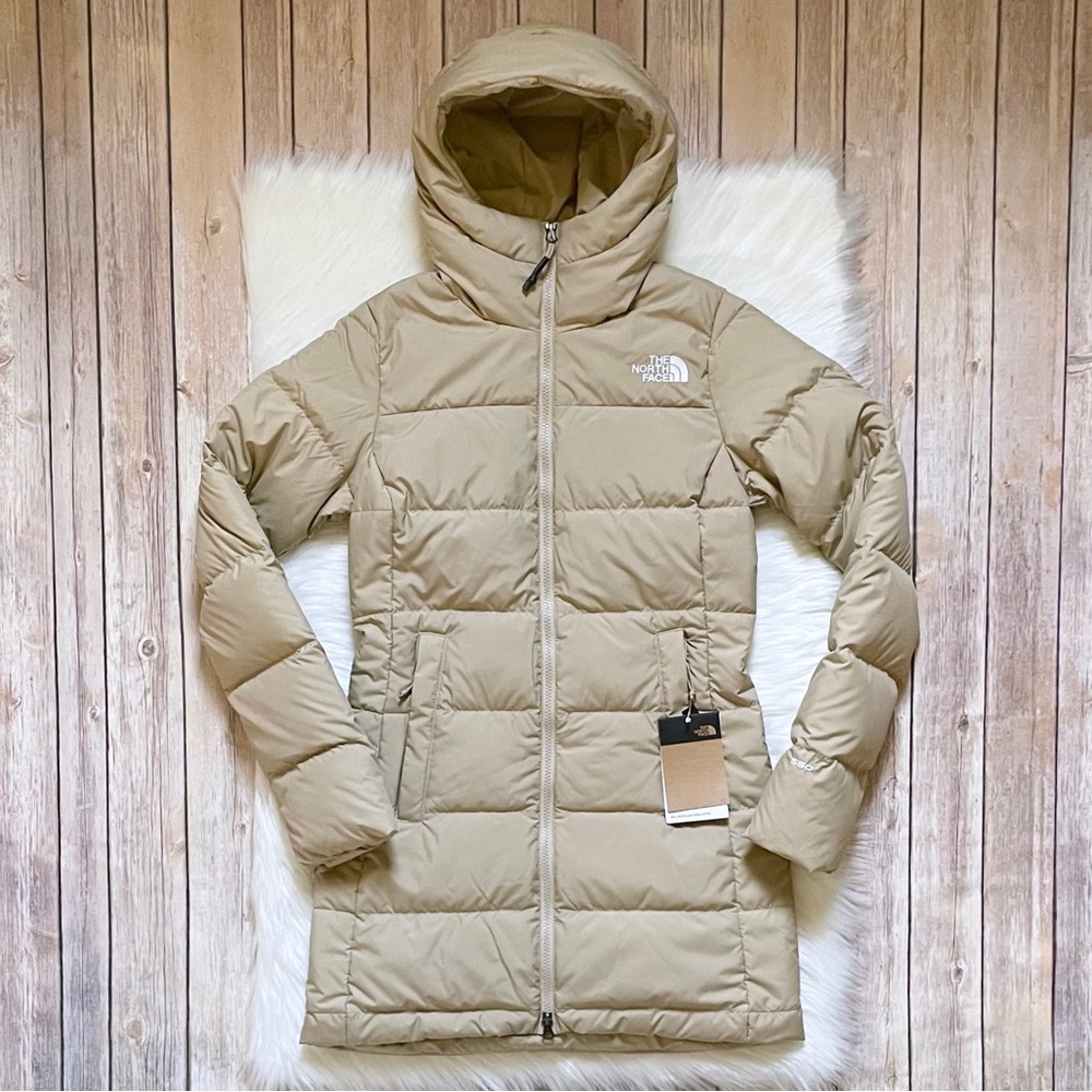 The North Face Women’s Gotham Parka In Hawthorne Khaki - Picture 2 of 9